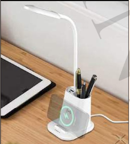 Corporate Gift-Pen Stand with Wireless Charger & USB Ports